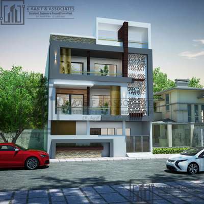 K.Aasif and Associates 
Size 30x50 in ft 
Area 1500 sq.ft
Location indore 
Planning
 Elevation design 
Structure designing
Fully designed by K.Aasif and Associates 
#elevation #architecture #design #interiordesign #construction #elevationdesign #architect #love #interior #d #exteriordesign #motivation #art #architecturedesign #civilengineering #u #autocad #growth #interiordesigner #elevations #drawing #frontelevation #architecturelovers #home #facade #revit #vray #homedecor #selflove #instagood