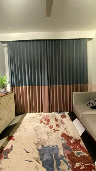Custom designer blackout automatic motorised curtains  #Curtarod  #curtains  #curtautomation  #custominterior  #curtainsdesign