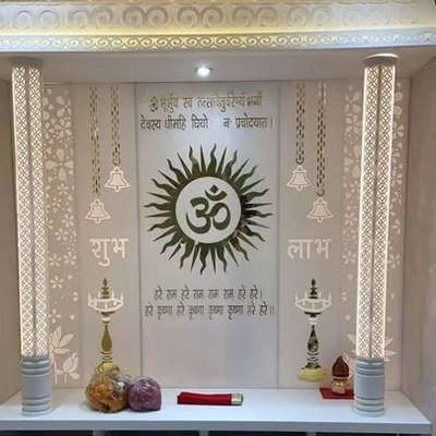 Traditional Style Pooja unit Designed by - Raghav 
Guru ji interior
Call - 9870533947
#blessings#interior#
#interiorstyling#
#new_mandir_design#
#wooden_pooja_mandir