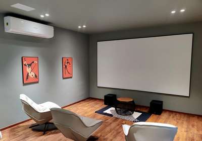 bedroom covert to home theater