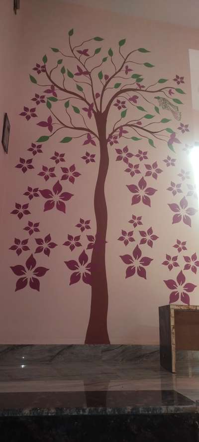 hand painting RS 60 square feet with material