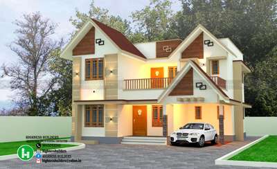 2200 Sqft residential home...    

#keralahomedesignz  #keralaarchitectures  
#keralahomeinterior