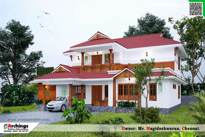 Owned by: Mr. Magideshwaran, Chennai

#archings #archings_builders
www.archingsbuilders.com