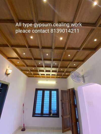 gypsum cealing wodden color