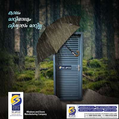 വീടിന്റെ സുരക്ഷക്ക് ഇനി പുതിയ മുതൽക്കൂട്ട് 

➡️മരത്തടിയെക്കാൾ ലാഭം
➡️എല്ലാ കാലാവസ്ഥയിലും ഉത്തമം
➡️ചിതൽ തുരുമ്പ് 100% പ്രതിരോധിക്കുന്നു.
➡️100% ആജീവനാന്ത ഗ്യാരണ്ടി

SCAFCO STEEL WINDOW & DOORS
📧scafcodisplay@gmail.com
📍PO VALAKKULAM, KOZHICHENA, MALAPPURAM DT, KERALA, INDIA
For more details
Call/WhatsApp
9645722000