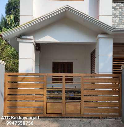 Simple and modern gate making with Gp pipe.finished with wooden paint.
Atc Industries, Kakkayangad,Iritty,Kannur
#Attic_Builders