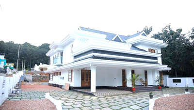 kerala style & contemporary style home