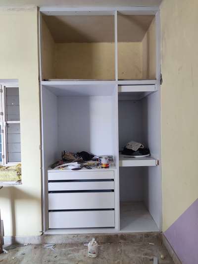 #cupboards  #almirahdesign inside of 3+ 3 door