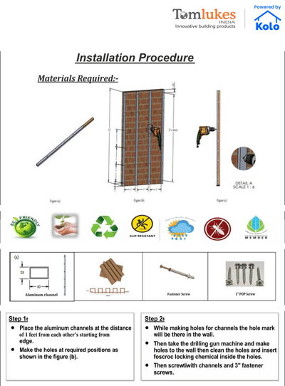 Wall panel installation procedure
.
.
.
 #tomlukesindia #wallpaneling