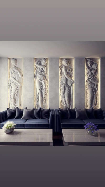 modern wall mural art. #newdesigns #latest #walldecorideas #walldecors #mural art #decorhome