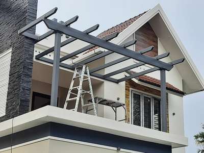 metal pergola....