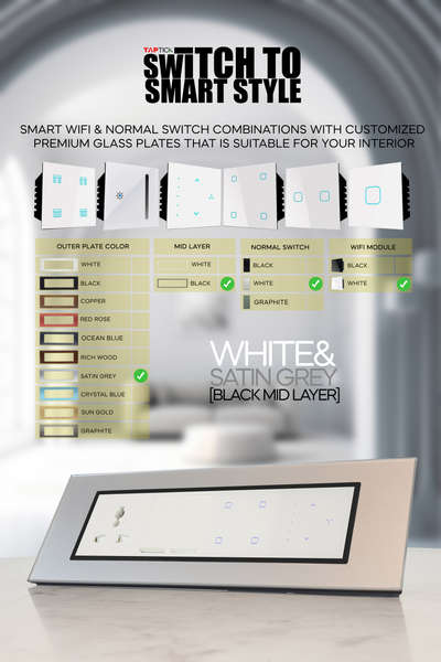 Create an Affordable Automated System Tailored to Your Interior Design Needs

ഏറ്റവും cost effective ആയ രീതിയിൽ ഓട്ടോമാഷൻ പ്ലാൻ ചെയ്യൂ
നിങ്ങളുടെ ഇന്റീരിയർ ഡിസൈനിനു അനുയോജ്യമായ Premium Glass finished switch plate, switches,and wifi smart switches, ആവശ്യാനുസരണം customized ആയിക്കൊണ്ട് ലഭ്യമാണ്,

Advantages:-

© ഇന്റീരിയറിന് ചേരുന്ന രീതിയിലുള്ള കളർ കോമ്പിനേഷൻസ് തിരഞ്ഞെടുക്കാം
© ഏതൊരു ഇലക്ട്രിഷനും സാധാരണ സ്വിച്ച് ഇൻസ്റ്റാൾ ചെയ്യുന്നപോലെത്തന്നെ wifi സ്വിച്ച് ഇൻസ്റ്റാൾ ചെയ്യുവാൻ സാധിക്കുന്നു 
© സെലക്റ്റീവ് ആയിക്കൊണ്ട് ആവശ്യമുള്ള switches മാത്രം Automation ചെയ്യുന്നതുകൊണ്ട് തന്നെ
ചെറിയ ബഡ്ജറ്റിൽ വർക്ക് കംപ്ലീറ്റ് ചെയ്യുവാൻ സാധിക്കുന്നു
© ആവശ്യമുള്ളപ്പോൾ ഭാവിയിൽ അധികമായി സ്വിച്ചുകൾ ഓട്ടോമാഷൻ ചെയ്യുവാൻ, നൽകിയിട്ടുള്ള നോർമൽ സ്വിച്ച്
wifi module ആയിട്ട് ചേഞ്ച്‌ ചെയ്താൽ മതി
© Availability,Universal clipping
മാർകെറ്റിൽ അവൈലബിൾ ആയിട്ടുള്ള സ്വിച്ച് clipping സിസ്റ്റം ആയതുകൊണ്ട് എല്ലാ കാലവും Swithes, Smart Switches, Plates എല്ലാം ഓപ്പൺ മാർകെറ്റിൽ അവൈലബിൾ ആയിരിക്കും

കൂടുതൽ വിവരങ്ങൾക്കായി 
+919988443302