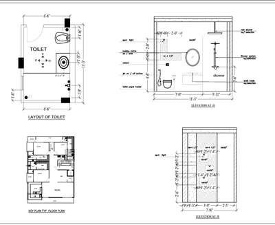#BathroomDesigns  #FloorPlans  #Residencedesign  #Plumbing  #2DPlans  #InteriorDesigner