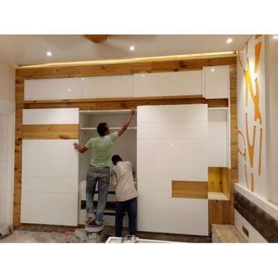 carpenter interior design wood work modular kitchen almirah window chokhat lcd pennel wordrobe