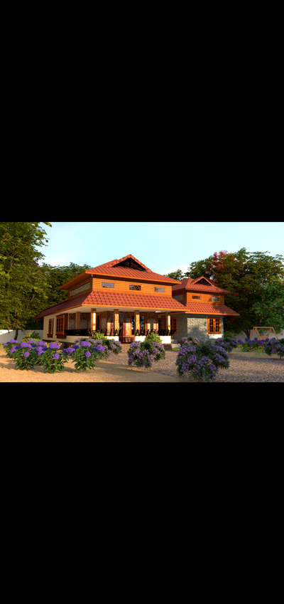 3D Traditional House Design  #3delevation🏠  #TraditionalHouse  #TraditionalStyle  #3dexretiormodeling  #3Dexterior #LandscapeGarden