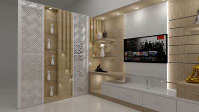 TV unit with Partition
My design & 3d works