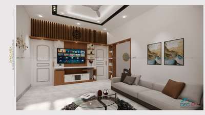 Renovation project 
Residence for Mr Unni 
location: Ezhukone kollam - kerala  
 #HouseRenovation #interior #livingroom #tvunit