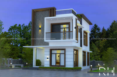 1200 Sq.ft Residence at Aluva 
3bhk Residential Building