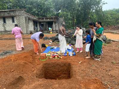 One of our new project stone laying.. #HouseConstruction  #tropicalhouse  #ContemporaryHouse  #TraditionalHouse  #SemiTraditionalStyle