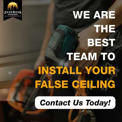 Looking for the best team to install your false ceiling? Look no further! Zoiros Interiors offers top-notch installation services to ensure your ceiling looks perfect.

Contact us today!

#ZoirosInteriors #FalseCeiling #CeilingInstallation #InteriorDesign #BestTeam #popceiling #gypsum #gypsumceiling #gypsumboard #gypsumboardceiling #GridCeiling