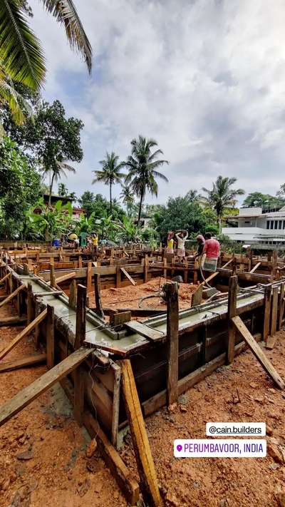 Plinth Beam Concreting