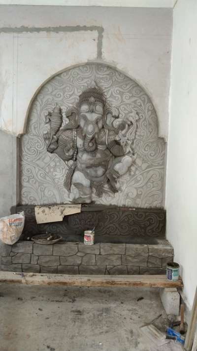 wall art before painting

ganpati
