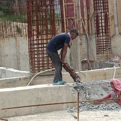 TRACTOR HILTI MACHINE WORK  #all_hilti_work  #core-cutting