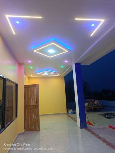 covered terrace profile light design
