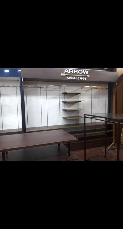 Recently Completed Showroom Fixtures Of ARROW
contact no 9928334684
connect with us on INSTAGRAM  also @bablufurnituredecor
 #showroomdesign #showrooms #fixture #fixtures #viralkolo #Carpenter #bank #shoppingmall #shop #HouseDesigns #best_architect #Contractor #merino #fevicol #alwaysbefree #alwar