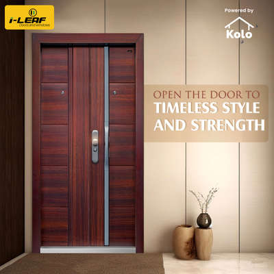 I-Leaf: Where timeless style gracefully merges with unyielding strength. Elevate your space with doors that stand the test of time, embodying both elegance and durability. 

 #Steeldoor  #bestsolutions  #besthome  #ecofriendlyproducts  #ecofriendlyliving #FrontDoor #maindoor  #singledoor  #DoubleDoor