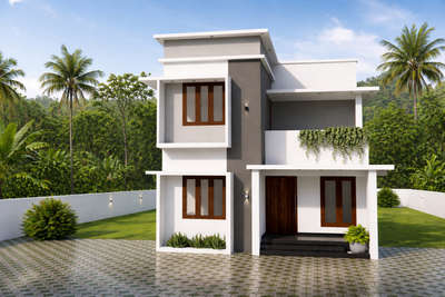 Upcoming project at kollam 3BHK 
Total sqrft :- 1163 sqrft ✨
Total budget :- 22 Lakhs ✨
vaasthu concept ✨

Ground Floor ✨

Living area |Dining area|Kitchen|Master bedroom + attached toilet second bedroom attached Toilet |

First floor ✨

Third Bedroom attached Toilet | Balcony 
 #3BHKHouse  #budget_home_simple_interi  #budgethomeplan  architect  #Minimalistic  #minimalexteriordesign  #coasteffective  construction  #CivilEngineer  #Contractor  #vaasthucorrectedplans  #vaasthu