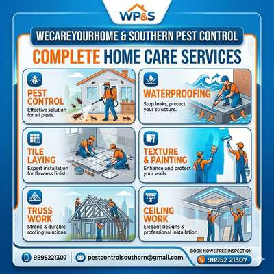 #pestcontrol  #WaterProofing  #FlooringTiles  #wall_texture