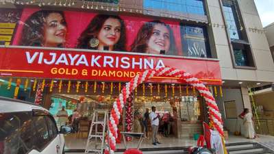 vijayakrishna Jewellery new showroom @vembayam tvm powered by Dewton Led