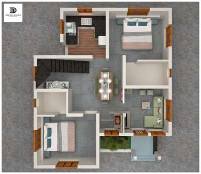#3 d floor plan#
#4bhk floor plan#
#pooja room#
#1600 sft#
prepare home plans at affordable rate