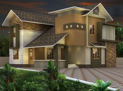 #exteriordesigns  #architeture  #KeralaStyleHouse  #kozhikode  #calicut