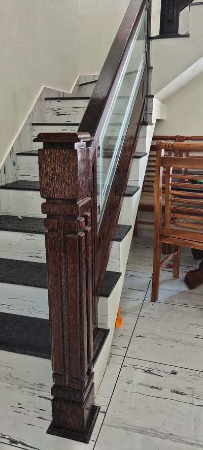 black palmwood handrail