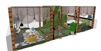 Cabana Design for terrace.
2 set Cabana model full finish in 3D with grass floor...
* client like to munch.

#terracecafe #fullfinish🏡✔️✔️ #gharkanaksha #FloorPlans #LayoutDesigns #homeinterior #LUXURY_INTERIOR #InteriorDesigner