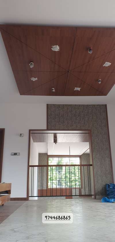 ceiling (multiwood +mica) 
 #Architectural&Interior  
 #HomeDecor 
 #LivingRoomCeilingDesign 
 #WoodenCeiling 
 #louverpanel  #HomeDecor 
 #LUXURY_INTERIOR 
 #keralaarchitectures