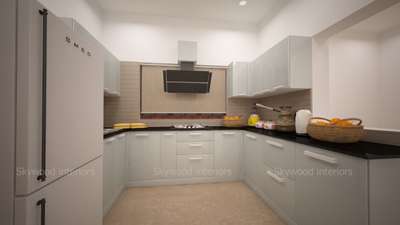 #ModularKitchen  #InteriorDesigner 
 #Thiruvallab