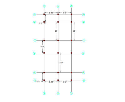 column layout plan  #columnlayout  #2DPlans  #2dDesign