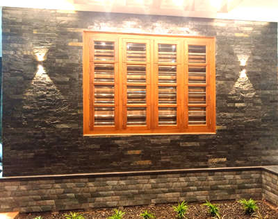 natural stone (slate stone) in show wall
 #showwall