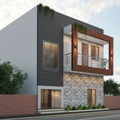 Minimal facade design