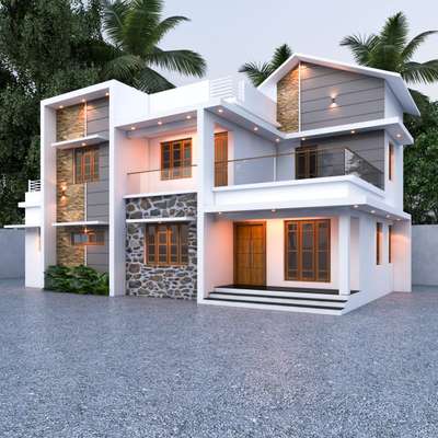 Dream Home of Mr.Benny at Athirampuzha, Kottayam