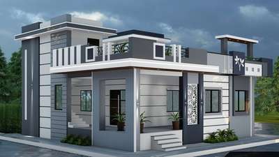 Modern Exterior
Front Elevation 
New look