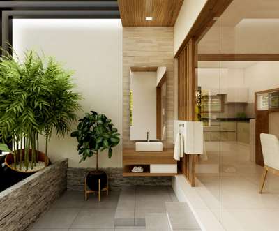 #Dining area #washbasinDesign  #interiorfitouts  #3Darchitecture