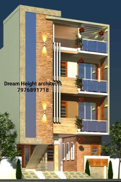 Residential project plan and design by Dream height architects.
location - Near Ajmer road toll naka , Jaipur
Contact us on -7976891718