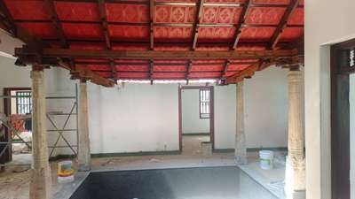 #KeralaStyleHouse  #TraditionalHouse  ചെറായി വീട് അവസാന ഘട്ടത്തിൽ....