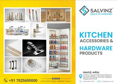 Kitchen Accessories,  Plywoods,  Hardware Products @ Kalpetta Kainatty