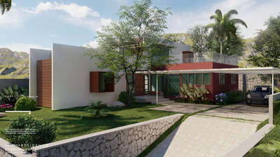 Unbuilt Residence Proposal

A minimalist residential dwelling set within a rural context, thoughtfully designed to engage with and celebrate the surrounding lush tropical landscape. The architectural language emphasizes simplicity and clarity of form, allowing the built environment to seamlessly integrate with nature. A carefully curated palette of earthy and neutral tones is employed throughout the residence, reinforcing a sense of warmth and calm while complementing the natural surroundings. These material and color choices not only enhance the visual character of the home but also contribute to improved functionality, comfort, and everyday usability, creating a balanced and harmonious living environment.

 #minimal #tropicaldesign #architecturedesigns #architecturekerala 

Site : Kottarakkara
