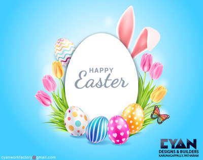 Happy Easter ✨ #easter  #building  #cyanbuilders  #karunagappally